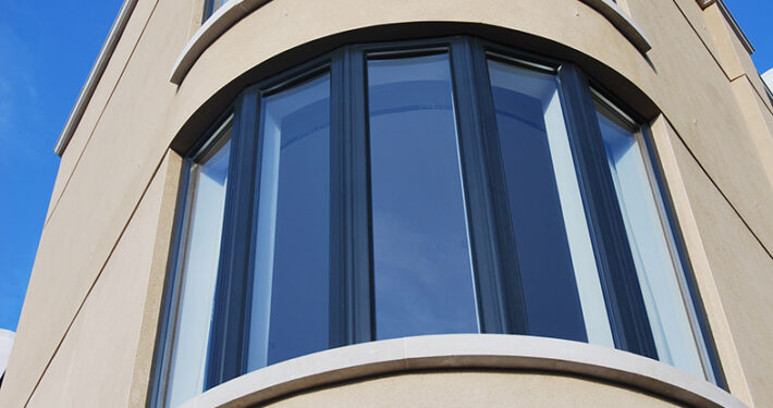 Windows in Drake Rd apartments