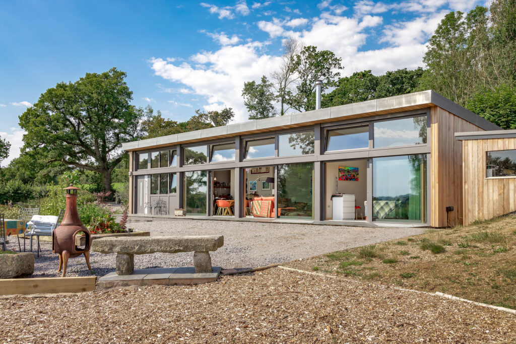 Example of a Class Q Barn Conversion to create a family home  in Devon.
