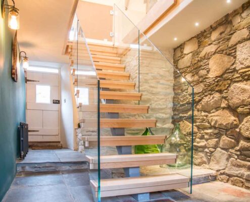 Renovation of Grade II Listed Longhouse on Dartmoor
